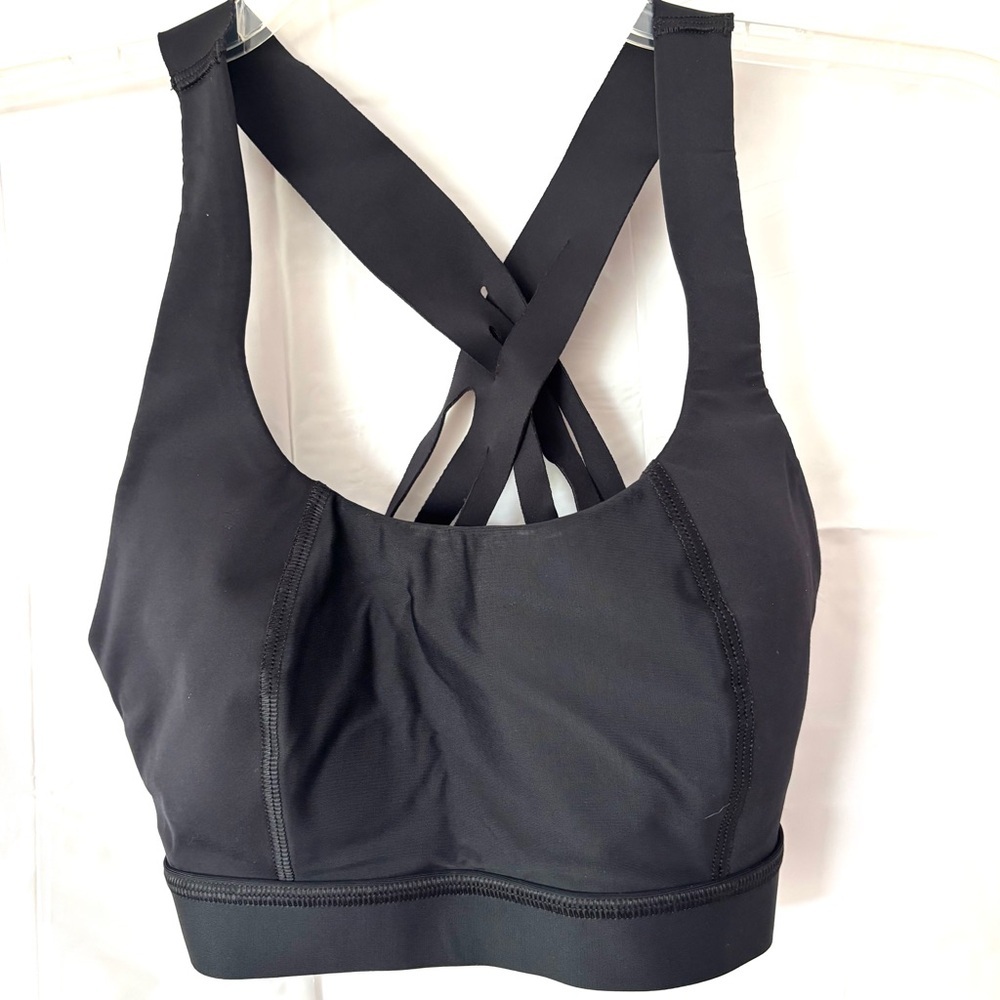 NWOT Sweaty Betty London Circut Black Sports Bra Workout SZ S - Picture 9 of 9